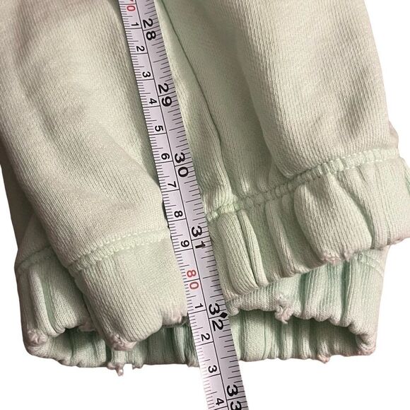 Leallo Green Jogger Sweatpants Distressed Light Pink Shade sz XS SEE DISCLOSURE - Picture 10 of 16